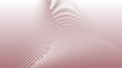 Aufkleber - Abstarct minimal echo stripes minimal trendy background. Seamless loop computer generated graphics.