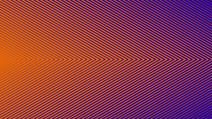 Aufkleber - Abstarct minimal echo stripes minimal trendy background. Seamless loop computer generated graphics.