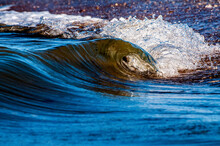 Close-up Of Breaking Waves