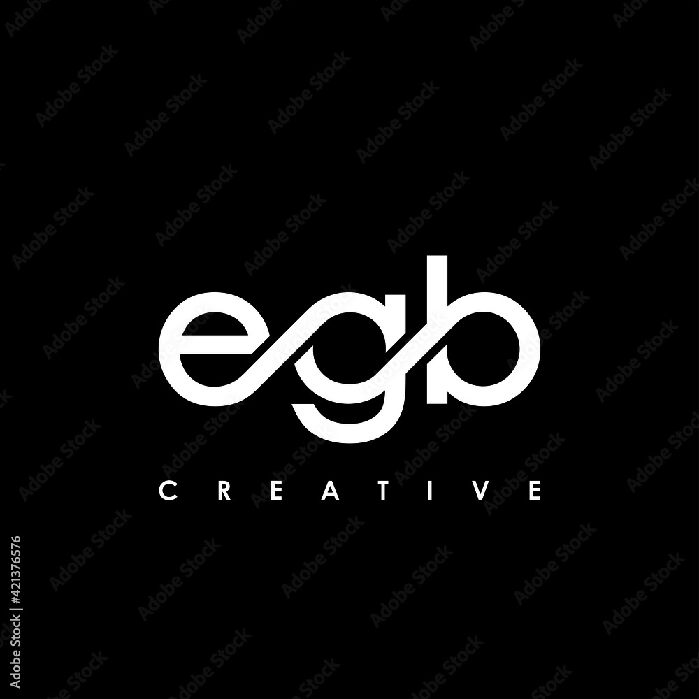 Vector de Stock EGB Letter Initial Logo Design Template Vector Illustration  | Adobe Stock, image size:1000x1000