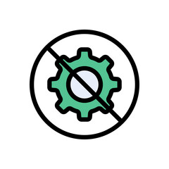 Sticker - banned setting