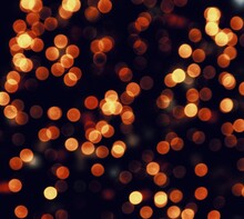 Bokeh Lights Image For Celebration,background For Products, Advertisement For Christmas Period.