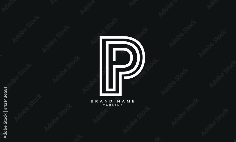 PPP, Abstract initial monogram letter alphabet logo design Stock Vector ...