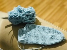 Handmade Knitting Sock