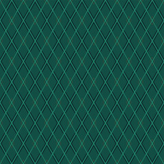  Seamless turquoise pattern with diamonds