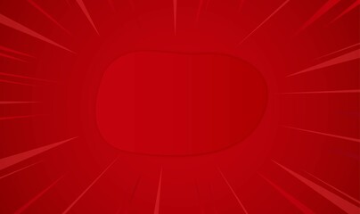Poster - Pantone Red bright trendy abstract background. Vector illustration