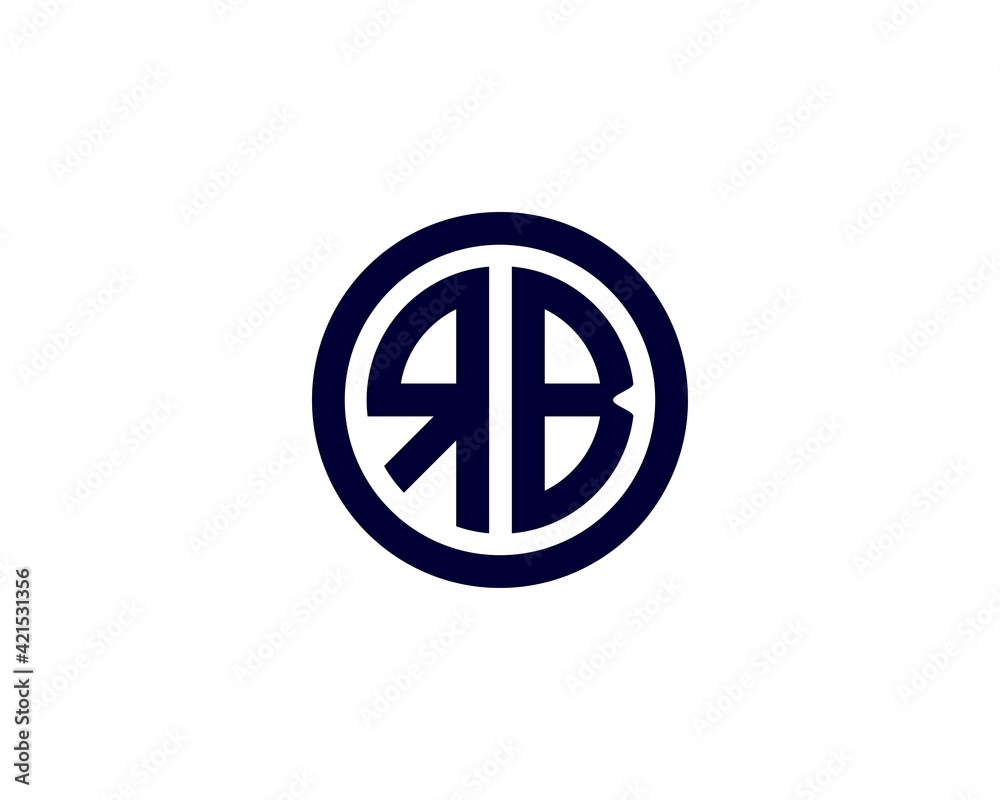 RB BR letter logo design vector template Stock Vector | Adobe Stock