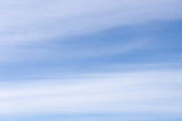 Poster - blue sky with clouds. background for designer