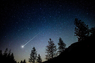 night sky with stars