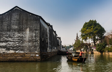 boats in the river