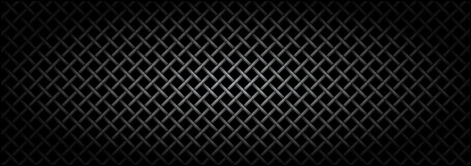 Metal grid microphone texture.