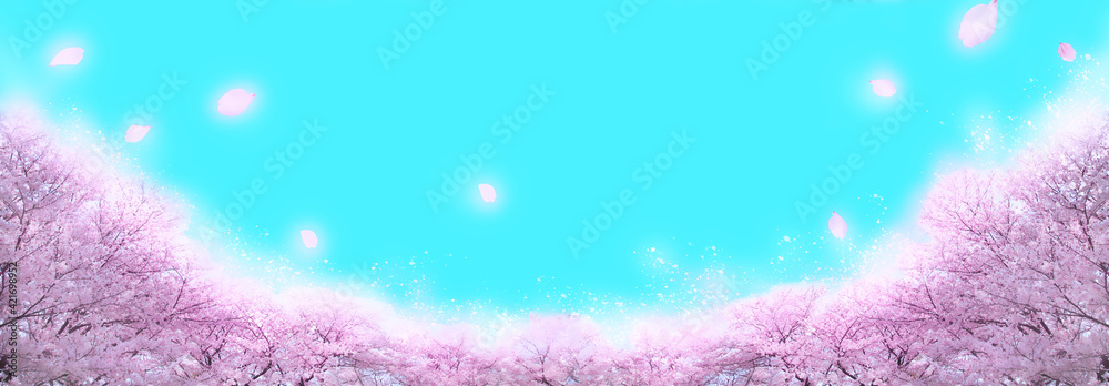 Fotomural 桜の背景 アニメ化した画像 Ref Fotomural 桜の背景 アニメ化した画像 Ref
