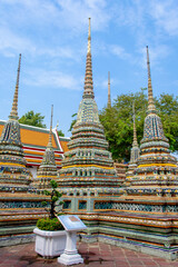 BANGKOK, THAILAND - January 19,2019: View of Royal Grand Palace  in Bangkok. Royal Grand Palace is famous destination in Bangkok.