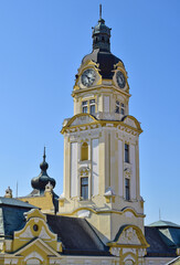 Wall Mural - Church tower in Pecs city, Hungary