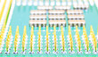 CPU chip closeup