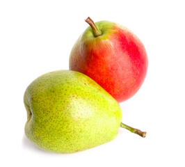 Wall Mural - Pears an isolated on white background