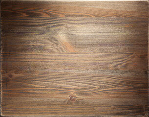 Poster - Aged wooden background of table or wall texture. Brown wood tabletop