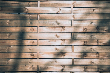 Wood plank texture. Dark grain panel board table with copy space. Old floor wooden pattern. Timber plank surface wall for vintage grunge wallpaper. Abstract desk Natural concept.