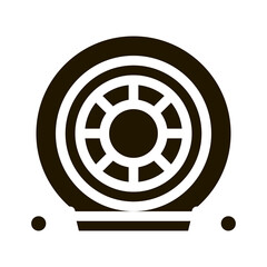 Poster - Evacuation Tool Icon Vector Glyph Illustration