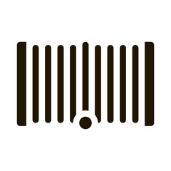 Poster - Winch Equipment Icon Vector Glyph Illustration