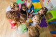© oksix - Educational group activity at the kindergarten or daycare
