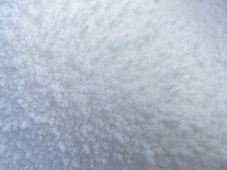 Poster - Winter season snow white blue texture concept background
