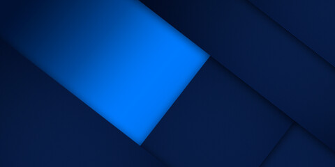 Leinwandbilder - Abstract blue creative background with line
