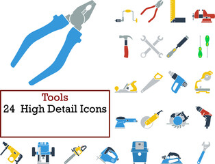 Sticker - Tools Icon Set