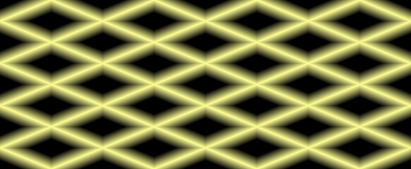 Poster - 3d render abstract surface. chaos mesh background rendered. background with futuristic polygonal sha