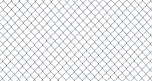 Isolated Chain-Link Fence