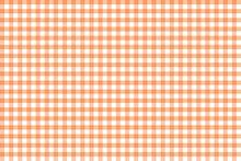 Orange Checkered Pattern, Seamless, For Textile,fabric, Paper