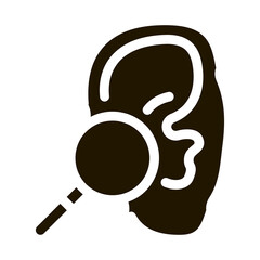 Poster - Hearing Test Icon Vector Glyph Illustration