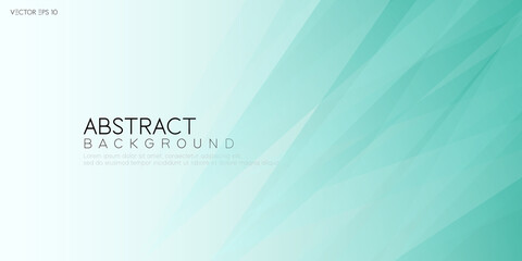 Poster - Abstract blue corporate background with geometric shape for modern concept of technology and banner template.