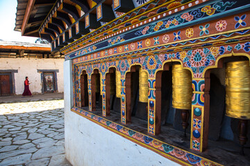 Wall Mural - Authentic Bhutan