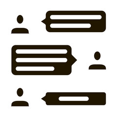 Poster - Speech Therapy Icon Vector Glyph Illustration