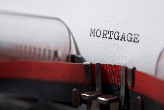 Mortgage concept view
