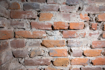 Ancient  brick wall