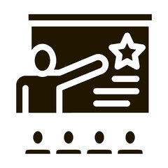 Poster - Work Development Training Icon Vector