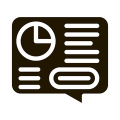 Aufkleber - Statistician Assistant Work Icon Vector