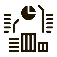 Aufkleber - Statistician Report Spoken Icon Vector
