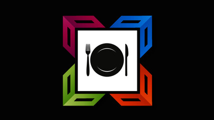 Poster - logo restaurant