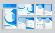 © Graphicex2 - Business bifold brochure. Creative bi-fold pages brochure design. Corporate brochure template with modern, minimal and abstract design.