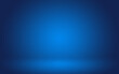 © Ton Photographer4289 - Empty Dark blue room with gradient blue abstract background for display your product