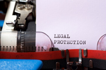 Sticker - Legal protection concept