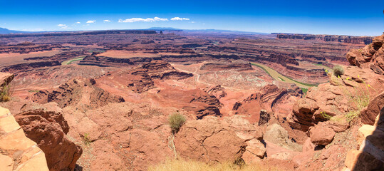 Canvas Print - Amazing rock formations of Dead Horse Point State Park, Utah