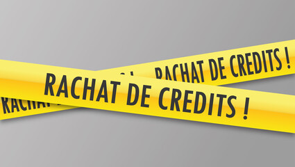 Poster - Logo rachat de crédits.