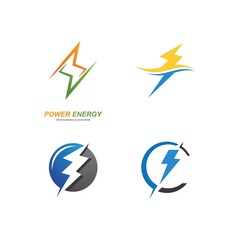 Canvas Print - Power lightning