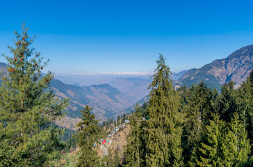 Wall Mural - a view of shoja, himachal pradesh, india