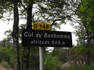 Summit of Col du Bonhomme in France