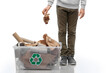 © Syda Productions - boy with throwing paper garbage into plastic box